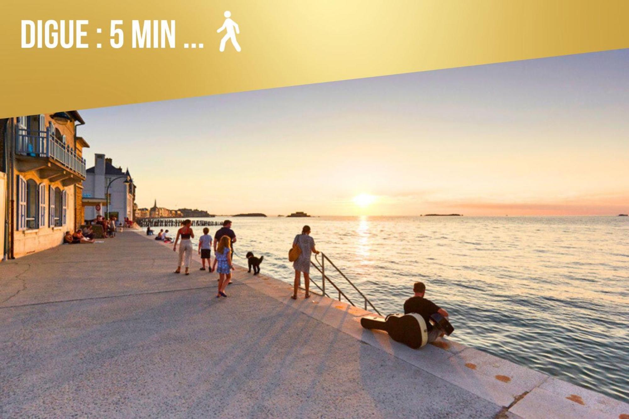 La Hacienda - A 300M De La Plage ! Saint-Malo Zewnętrze zdjęcie